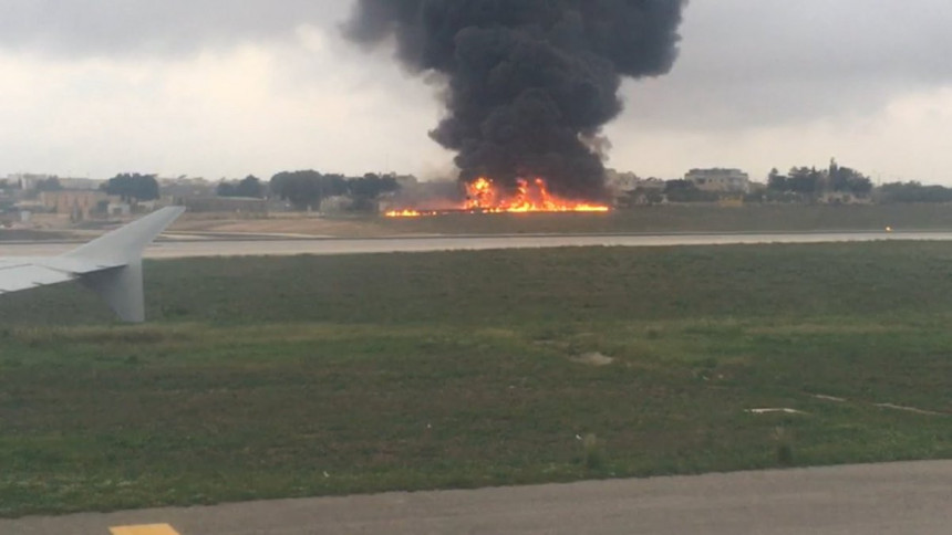 Малта: Пао авион са званичницима ЕУ