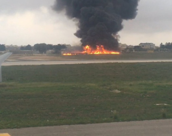 Малта: Пао авион са званичницима ЕУ