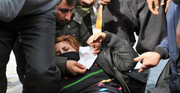 Hrvati suzavcem na migrante