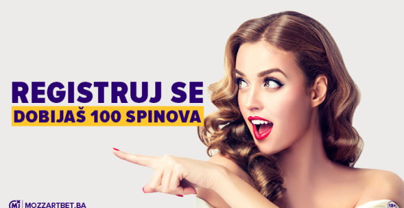 Uzmi 100 besplatnih spinova na Mozzart onlajn kazinu