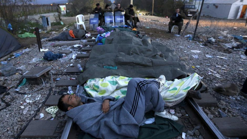 Migranti kod Đevđelije počeli štrajk glađu