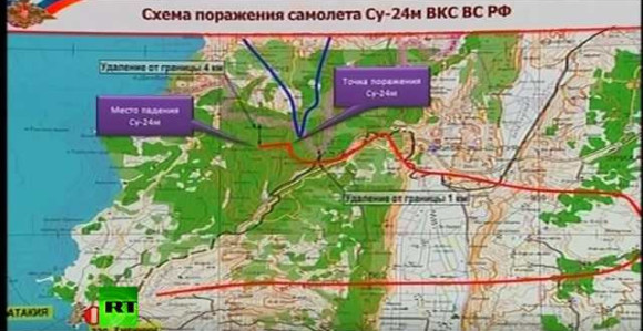 Snimak dokazuje da ruski avion nije bio nad turskom teritorijom