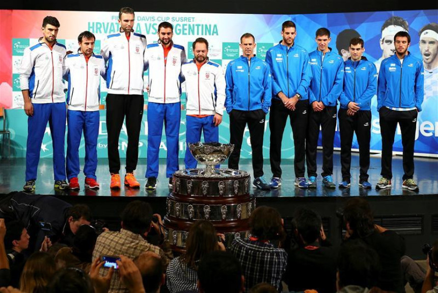 Čilić i Delbonis otvaraju finale Dejvis kupa!