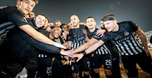 LE - Partizan: Za klub, navijače, Srbiju!