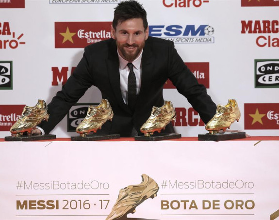 Mesiju četvrta 'Zlatna kopačka'