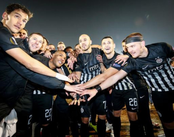 LE - Partizan: Za klub, navijače, Srbiju!