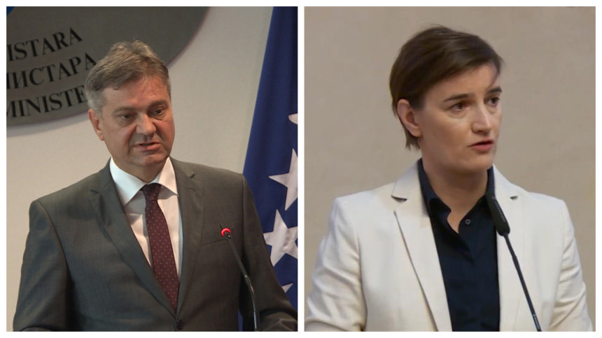 Brnabić i Zvizdić o mjerama Kosova 