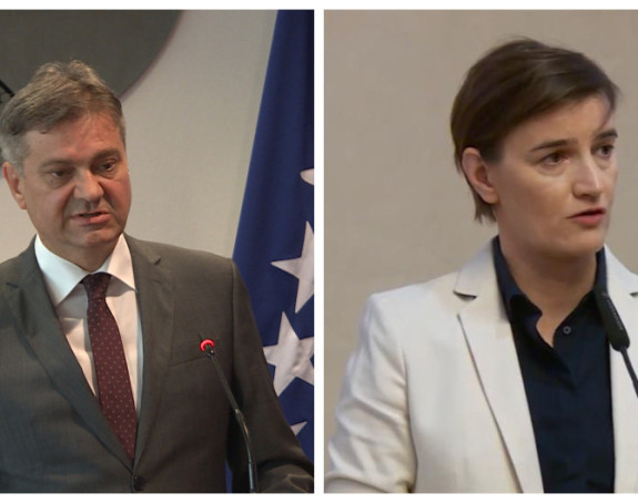 Brnabić i Zvizdić o mjerama Kosova 