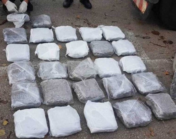 Пронађено 100 кг дроге, ухапшен Црногорац
