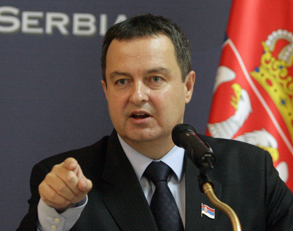 Dačić: Hrvati se plaše "letećih kanti"