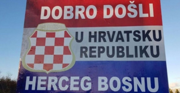 Na granici sa BiH skandalozna tabla!
