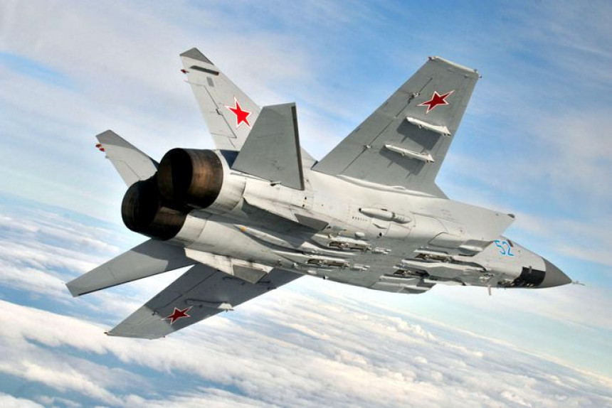 Пао руски борбени авион МиГ-31