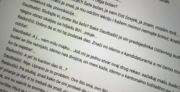 Razgovori Radončića i Dautbašića: Bakire, od srijede rokenrol