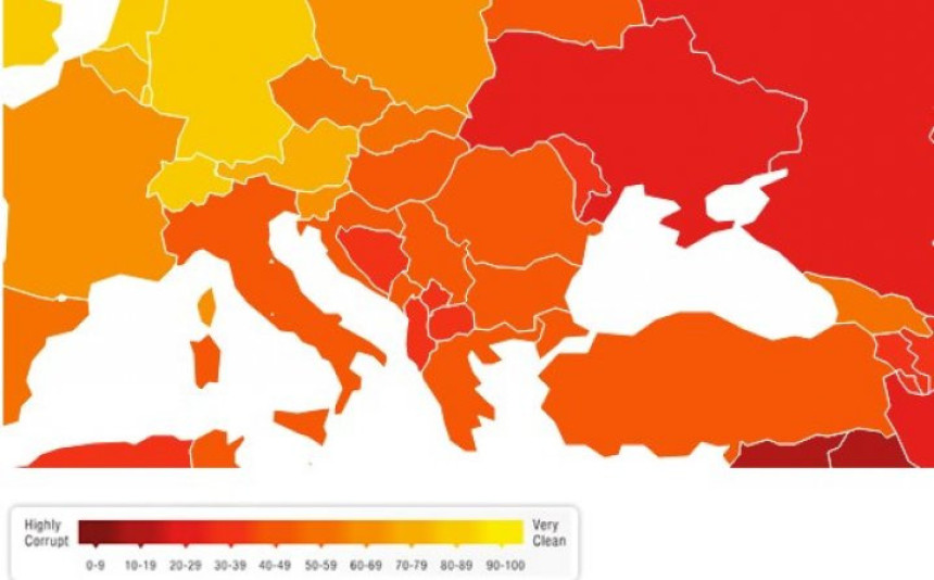 БиХ и даље међу најкорумпиранијим