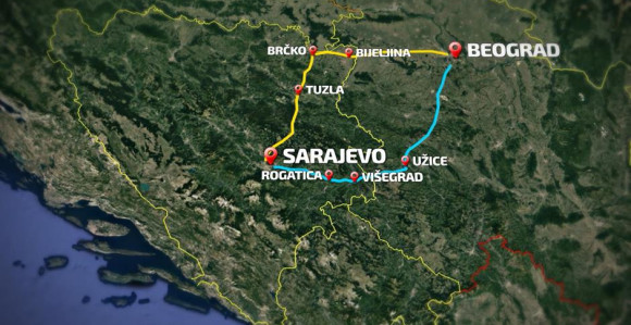 Sarajevo - Beograd: 2 moguća smjera
