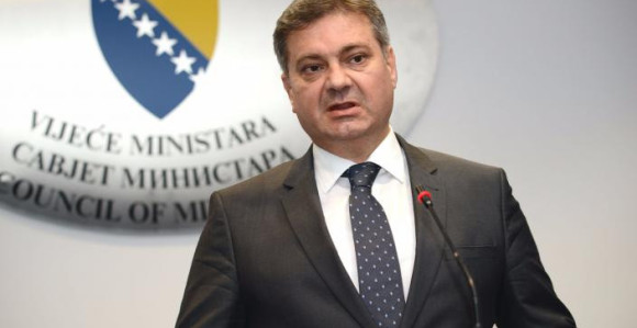 Denis Zvizdić na forumu u Davosu