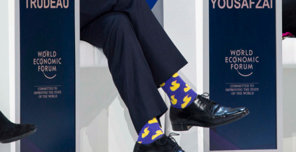 Žute patkice na čarapama Trudoa!