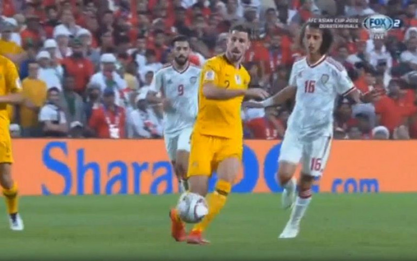 Azijski kup: Velika greška Degeneka, UAE izbacili Australiju!