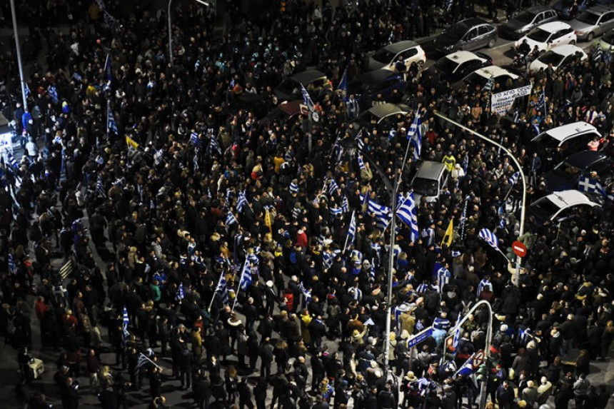 Protesti u Atini zbog sporazuma