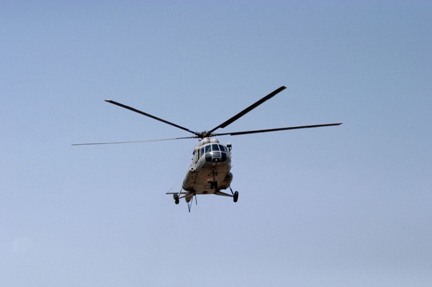Sudar helikoptera i malog aviona 
