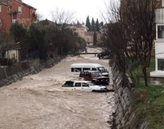 Poplave u djelovima Budve i Risna
