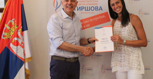 Tiršova se zahvalila Olgi Danilović