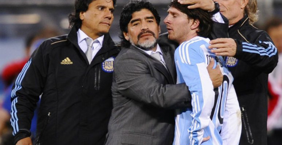 Maradona umiruje Mesija, Veron ga "proziva"!