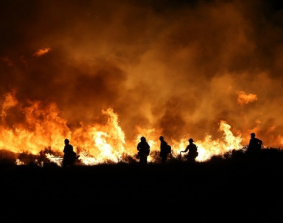 Bukti požar kod NATO baze u Izmiru