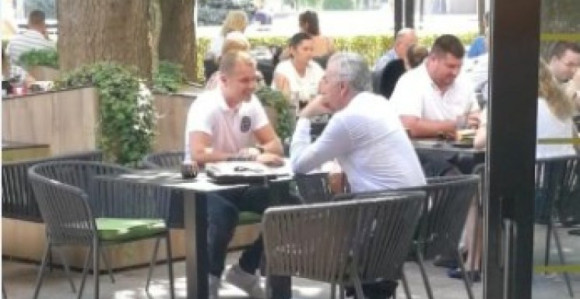 Stanivuković i Šarović na kafi