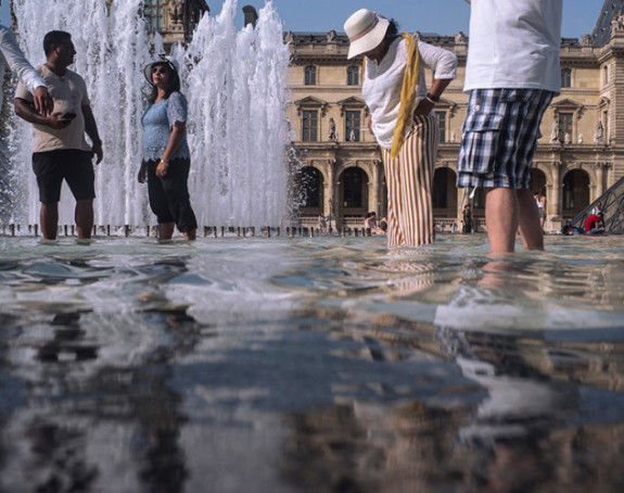 Pariz "gori" na 41 stepen Celzijusa
