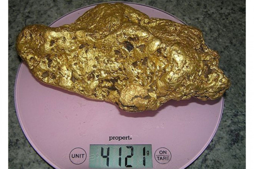 Нашао грумен злата тежак 4 килограма