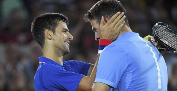Đoković i Del Potro - suština sporta...!