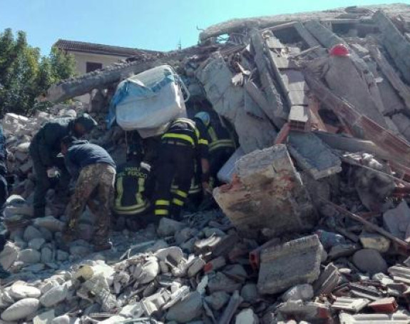 Potresni snimci spasavanja u Italiji