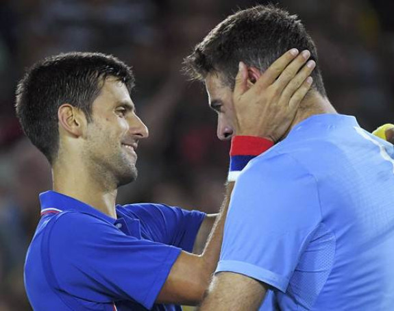 Đoković i Del Potro - suština sporta...!