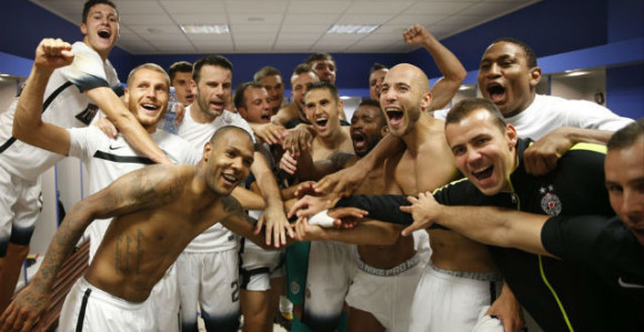 Video: Slavlje Partizanove svlačionice...!