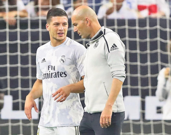  Zidan: Luka Jović dobiće više prilika da igra