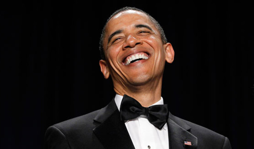 Obama zabavljao publiku "tvitovima"
