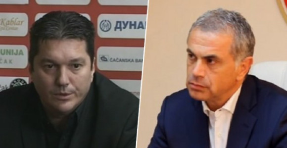 Zamalo se potukli Zvezdan Terzić i direktor čačanskog Borca!