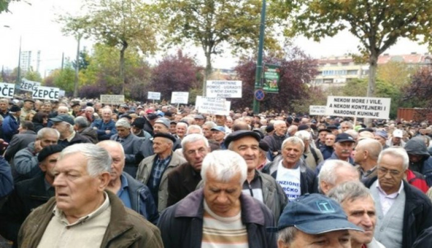 Završeni protesti penzionera