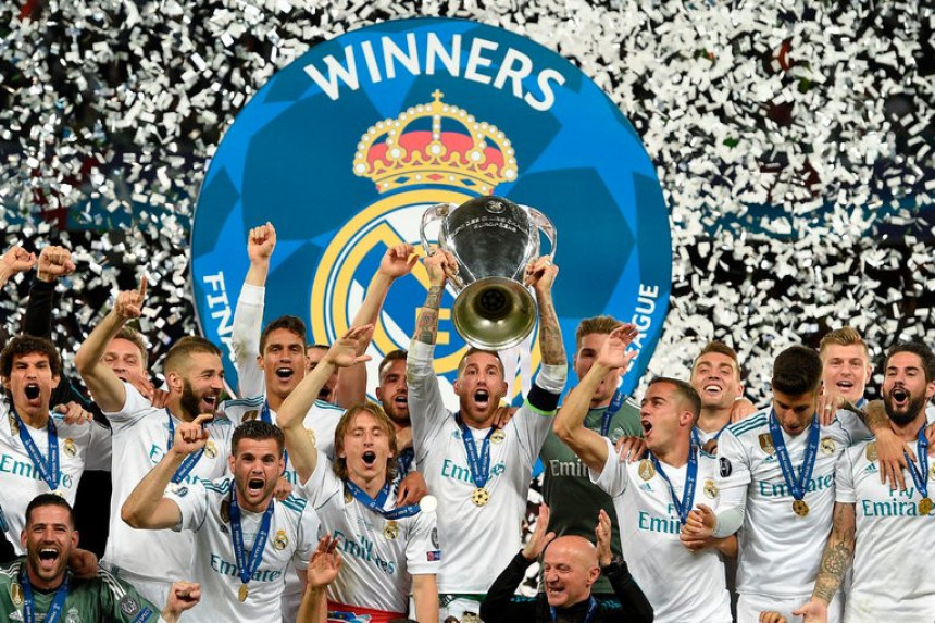 Real u Ligi šampiona zaradio 88 miliona evra!