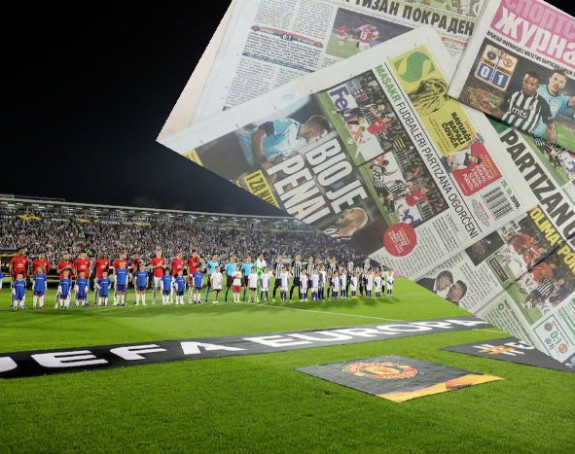 Šta kaže štampa: Sjajni Partizan pokraden!