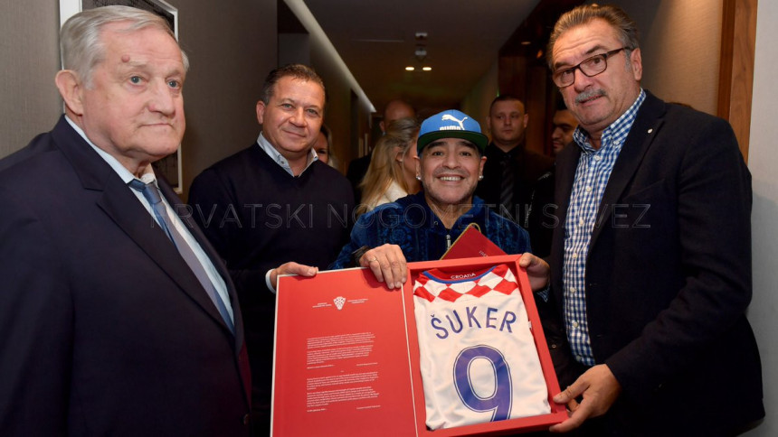 Maradona u Zagrebu: Šukera volim i dan-danas!
