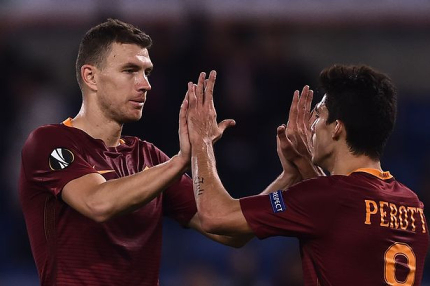 UEFA: Džeko u najboljem timu kola Lige Evrope!