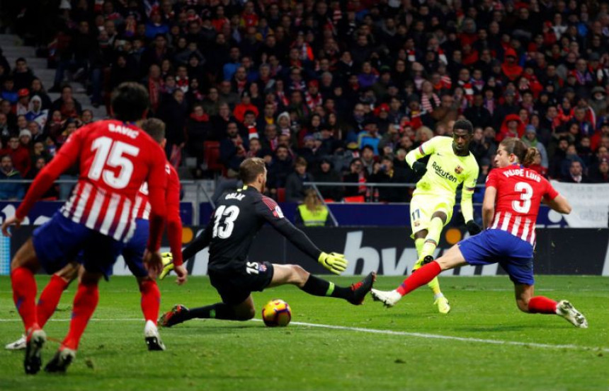 ŠPA: Dembele sačuvao Barsu protiv Atletika!
