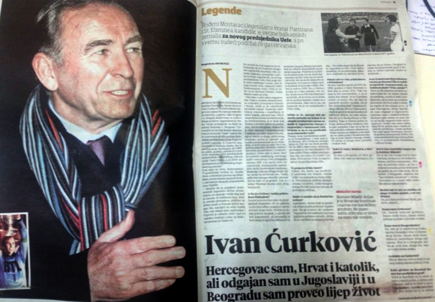 Ćurković: Hrvat sam, katolik i da - razmišljam o UEFA-i!