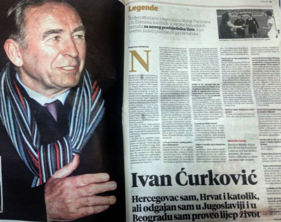 Ćurković: Hrvat sam, katolik i da - razmišljam o UEFA-i!