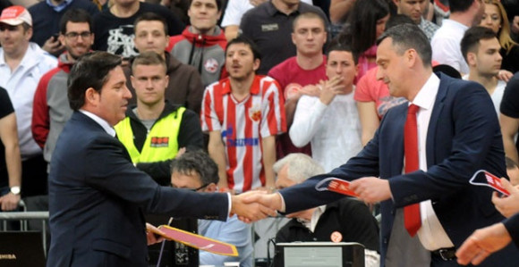 EL: Crvena Zvezda - PAO 72:66, reakcije trenera...