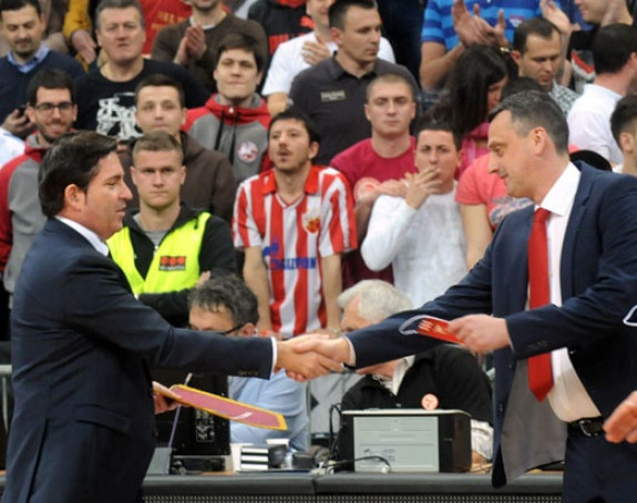 EL: Crvena Zvezda - PAO 72:66, reakcije trenera...
