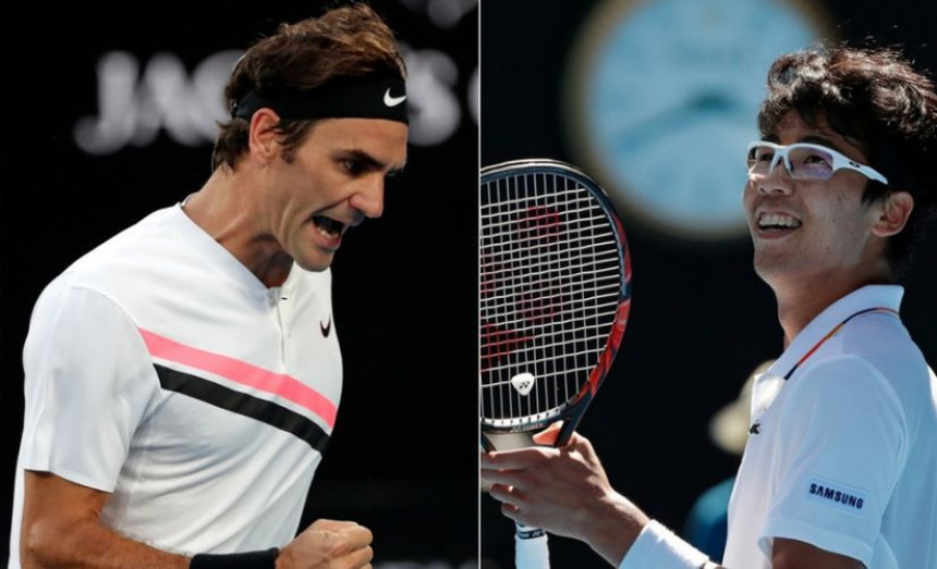 AO: Federer se nije ni oznojio, Čung predao polufinale!