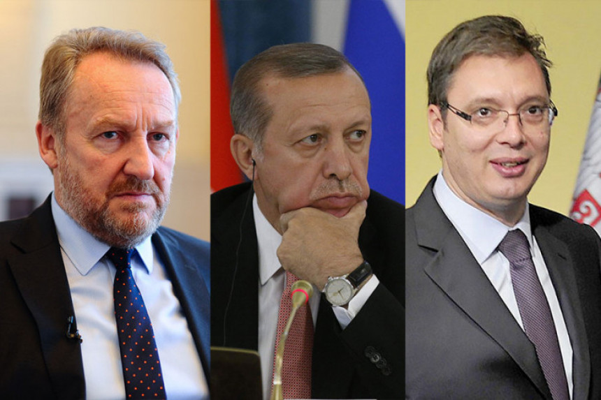 Sastanak Vučića,Bakira i Erdogana
